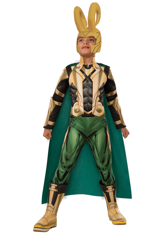 Deluxe Loki Costume for Boys