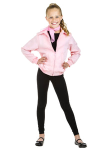 Child Deluxe Pink Ladies Jacket Costume