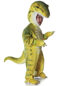 Child Green T-Rex Costume | Kids Dinosaur Costume