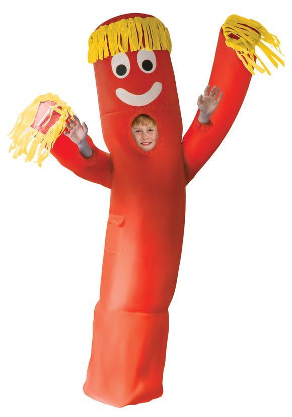Funny Kids inflatable Red Wavy Arm Guy Costume