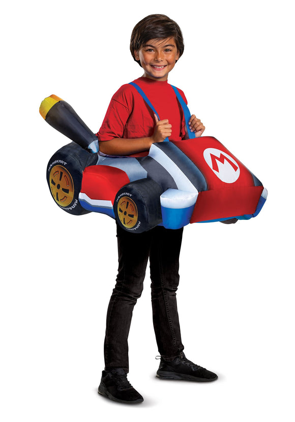 Mario Kart Inflatbale Kart Child Costume