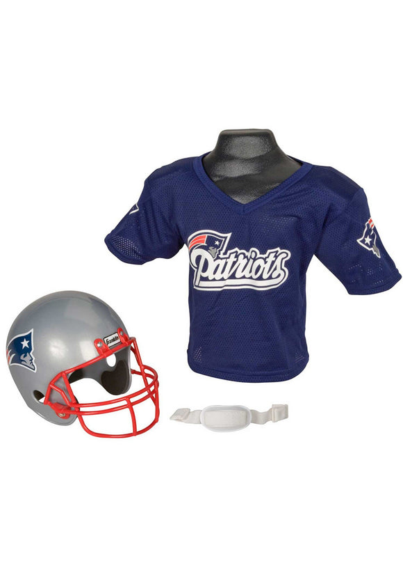 Child NFL New England Patriots Helmet and Jersey Costume Set