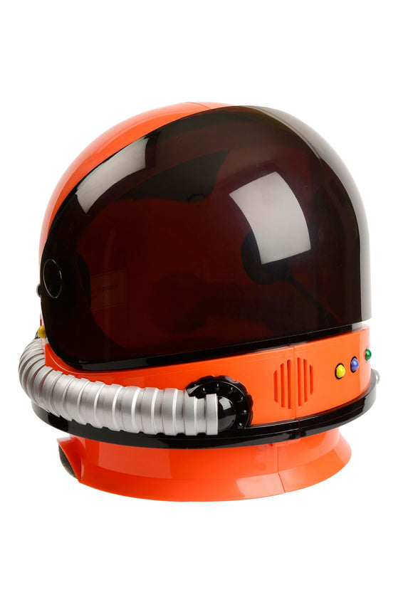 Orange Astronaut Helmet for Kids