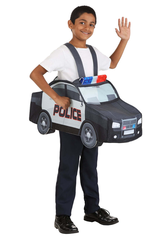 Ride In Police Car Kid's Costume