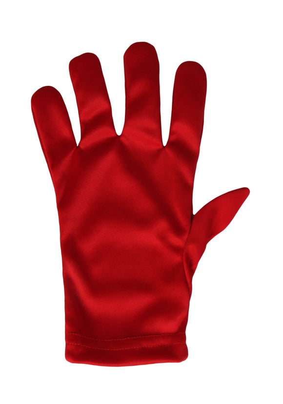 Kids Costume Red Gloves
