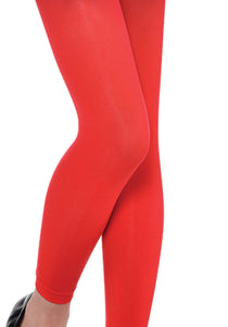 Red Girl's Footless Tights