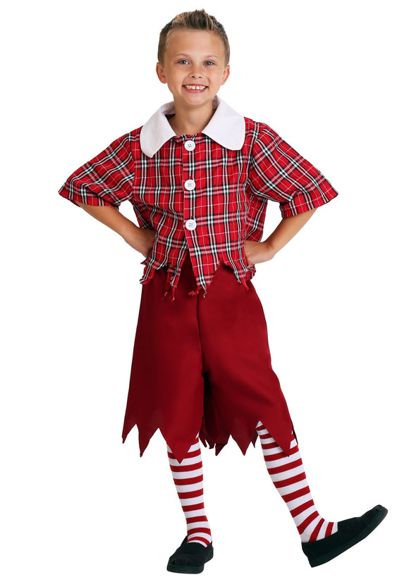 Child Red Munchkin Costume