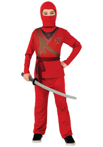 Red Ninja Child Costume