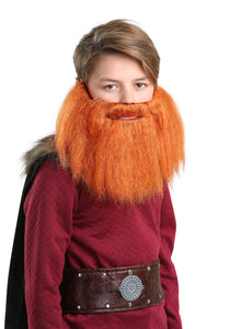 Red Viking Beard for Kids