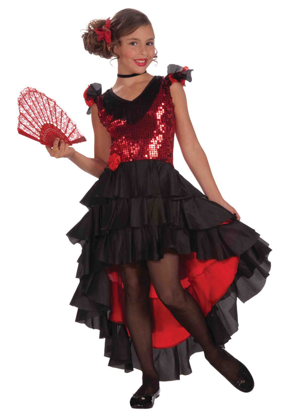 Child Spanish Dancer Costume