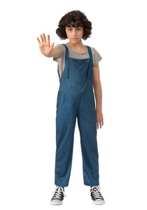 Stranger Things Eleven Overalls Child Costume