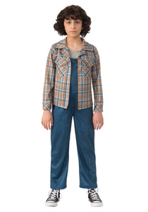 Stranger Things Eleven Plaid Child Shirt