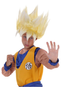 Child Super Saiyan Goku Wig