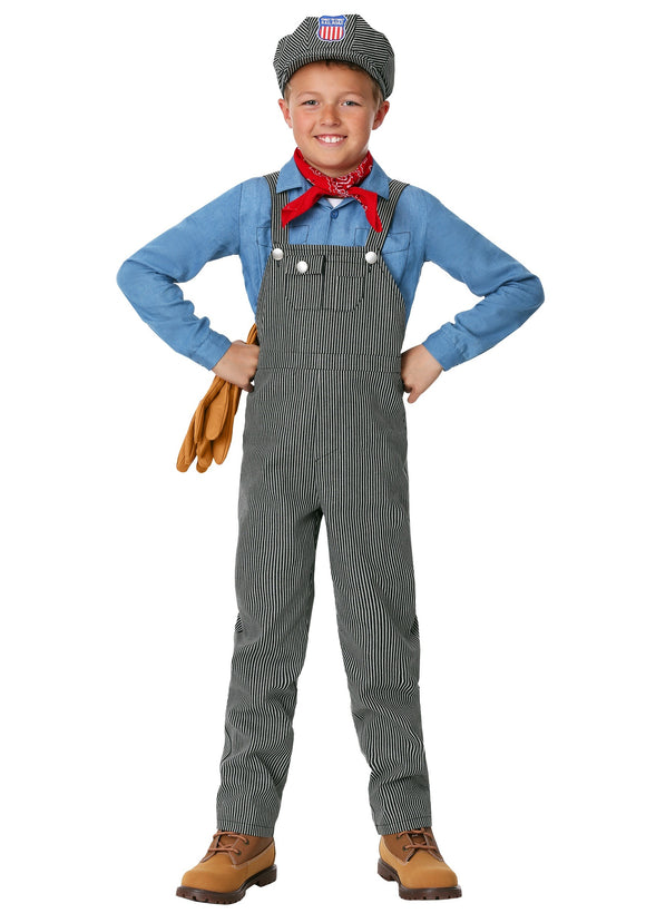 Train Engineer Costume for Children