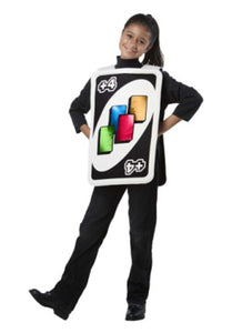 Uno Draw Four Card Child Costume