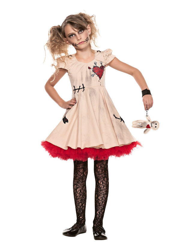 Voodoo Doll Costume for Girls