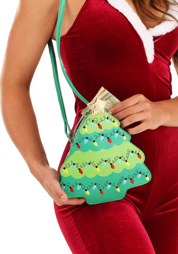 Crossbody Purse- Christmas Tree