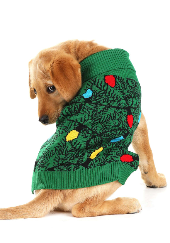 Dog Christmas Tree Sweater