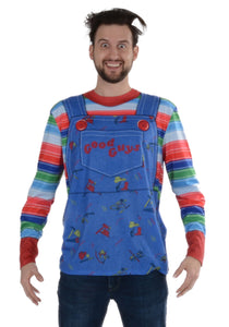 Chucky Long Sleeve Costume Tee