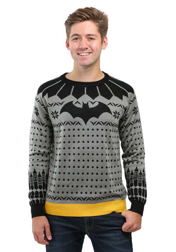 Classic Batman Ugly Christmas Sweater