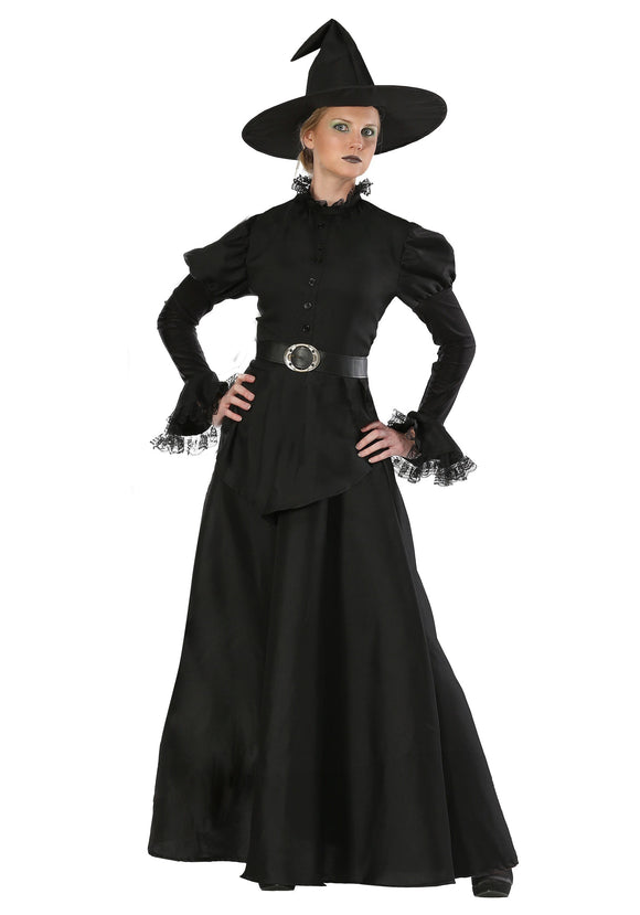 Classic Black Witch Plus Size Costume for Women