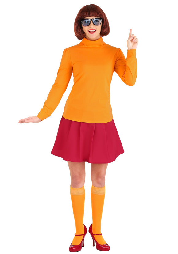 Plus-Size Classic Scooby Doo Velma Costume