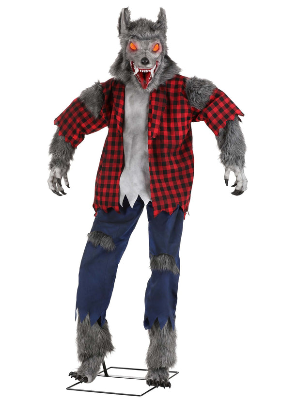Classic Animated Light-Up Werewolf Decoration