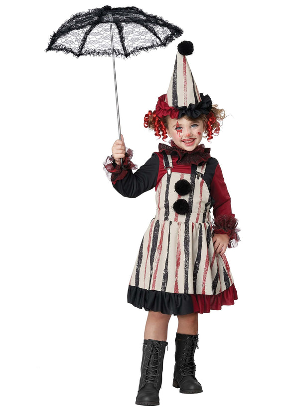 Toddler Clever Lil' Clown Costume