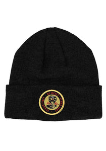 Adult Cobra Kai Woven Patch Beanie
