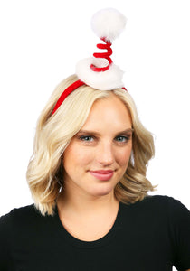 Cocktail Springy Santa Holiday Headband