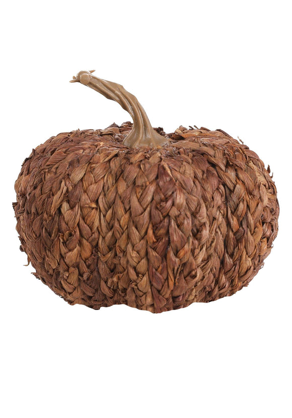Woven Brown Cornpeel Pumpkin