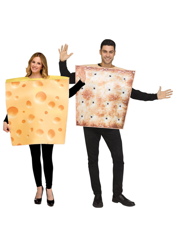 Cheese & Cracker Costume Set for Couples