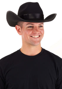 Black Outlaw Cowboy Hat