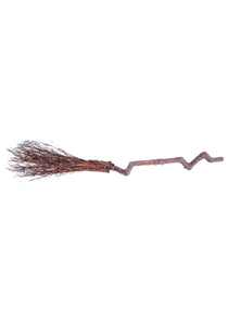 Crooked Witch Broom Prop