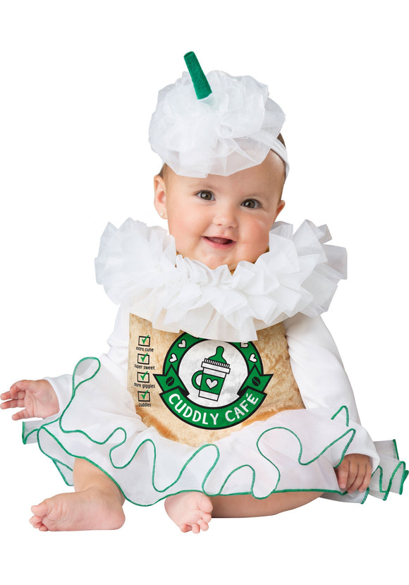 Cuddly Cappuccino Costume for Infants