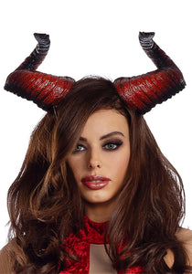 Curved Demon Horns Accessory
