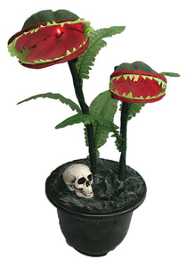 Dancing Corpse Flower Potted Plant Halloween Decoration