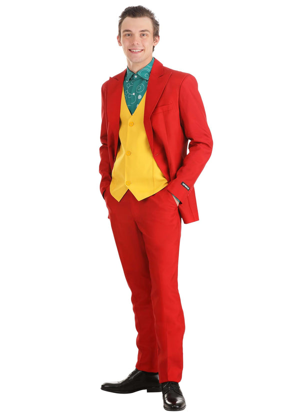 Dark Clown Comedian Suit Costume