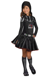 Darth Vader Girls Dress Costume