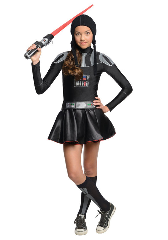 Darth Vader Tween Dress Costume