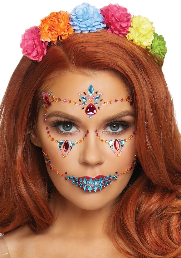Face Jewels for Day of The Dead