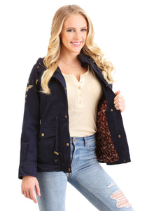 DC Wonder Woman Canvas Cargo Jacket for Women