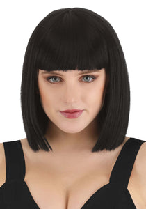 Deep Black Bob Women's Wig