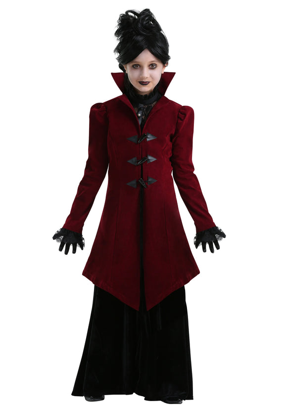 Delightfully Dreadful Vampiress Costume for Girls