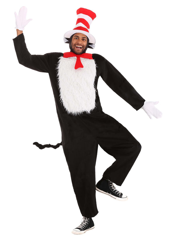 Deluxe Adult Cat in the Hat Costume