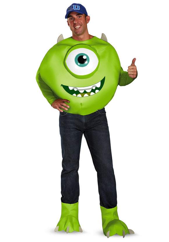 Monsters Inc Deluxe Adult Mike Costume