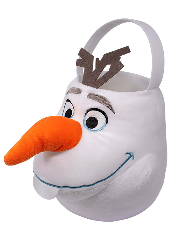 Frozen Plush Olaf Deluxe Trick or Treat Basket