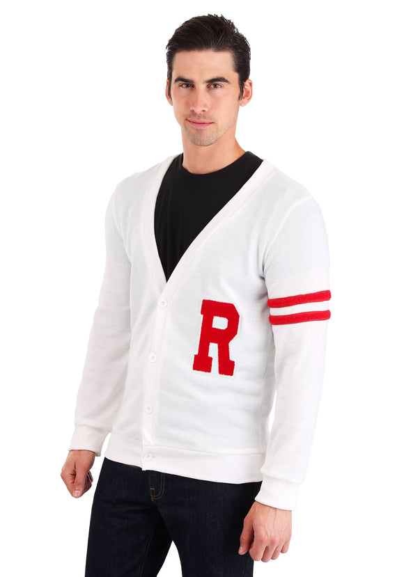 Deluxe Grease Rydell High Men's Plus Letterman Sweater