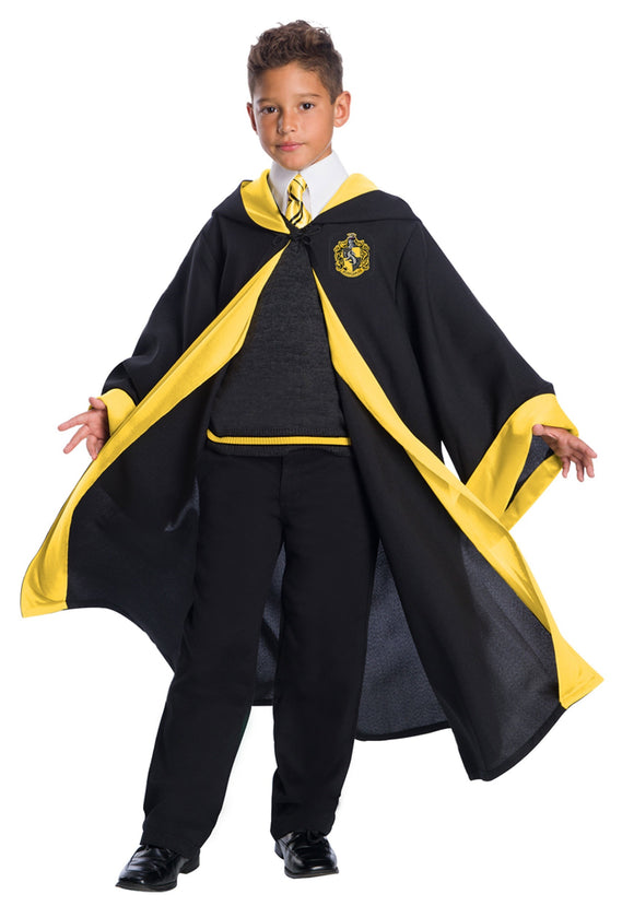 Deluxe Hufflepuff Student Costume for Kids