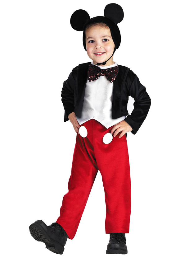 Deluxe Kids Mickey Mouse Costume - Mickey Mouse Costumes